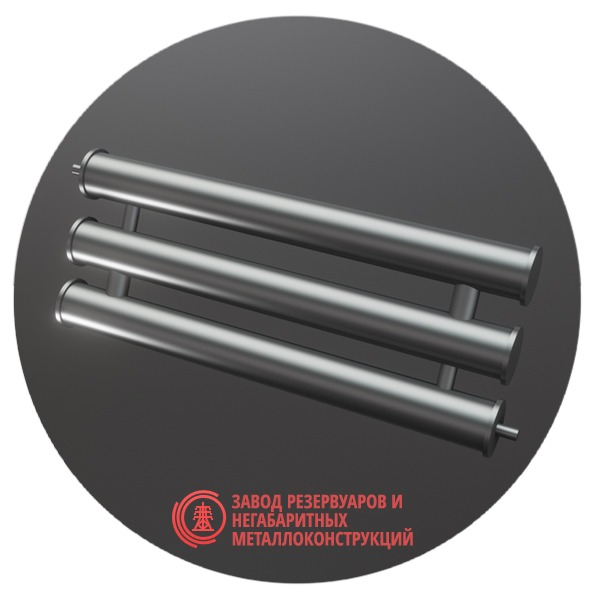 Регистры отопления трехрядные РСП-3x57x2.0-7000 мм