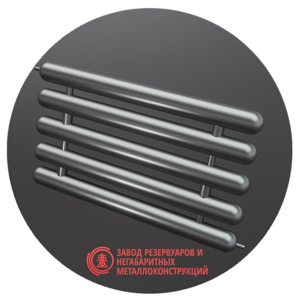 Регистры отопления пятирядные РСЭ-5x48x2.0-1000 мм