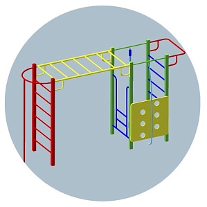 Спортивный комплекс для малышей СК-42